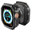 Spigen Rugged Armor dėklas Apple Watch Ultra 49 mm, matinė juoda (ACS05456)