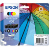 Epson 406 Umbrella C13T17G64010 originalus 4 spalvų rašalo kasetės rinkinys, 6 ml