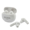 Guess GUTWS1CWHTWS belaidės ausinukai su dokavimo stotele, Bluetooth 5.0, balti