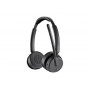 EPOS IMPACT 400 MS UC ANC WL USB-C+A belaidės antausės ausinės su ANC ir BTD 400c USB imtuvu