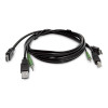 StarTech.com SKHDMMKVM-06-TAA TAA atitinkantis HDMI KVM kabelis, USB 2.0, 3,5 mm garso, 1,8 m
