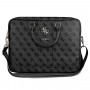 Guess GUCB15G4GFGR 15 colių nešiojamojo kompiuterio krepšys, 4G Uptown, pilkas
