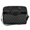 Guess GUCB15G4GFGR 15 colių nešiojamojo kompiuterio krepšys, 4G Uptown, pilkas