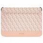 Guess GUCS14HGCFSEP nešiojamojo kompiuterio įmautė 14 colių, GCube Stripes, rožinė