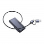 Ugreen D320 M.2 NVMe/SATA adapteris, USB 3.2, USB-A/USB-C, 10 Gbps