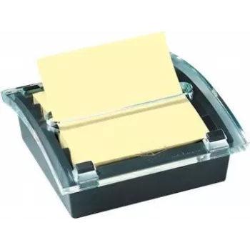 3M Post-it Recycling Z-Notes lipniosios lapelės geltonos, 12 bloknotai + dozatorius (C2014Y12)