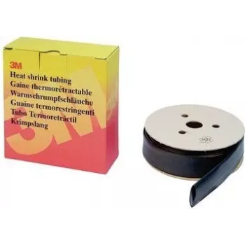 3M TE100034830 Termiškai susitraukiantis vamzdelis 12,7 mm juodas 1,22 m 2:1