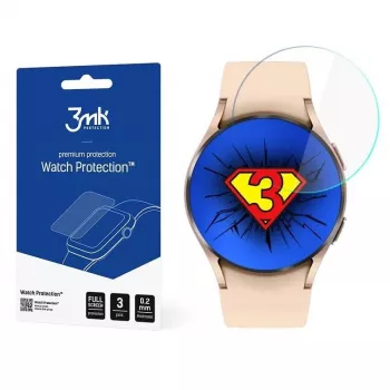 3MK FlexibleGlass Lite ekrano apsauga, skirta Samsung Galaxy Watch 4 40mm (2 vnt.)