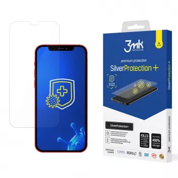 3MK SilverProtection+ Hybrid Film Screen Protector, skirta Apple iPhone 12 / 12 Pro