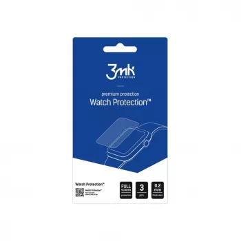 3MK Watch Protection FlexibleGlass hibridinis stiklo ekrano apsauginis stikliukas, skirtas Garmin Forerunner 165 - 7H kietumas, 0,2 mm, be burbuliukų