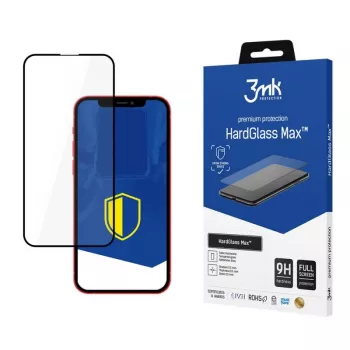 3MK Xiaomi Redmi Note 11s / 11 4G Black - HardGlass Max grūdinto stiklo apsauga ekranui