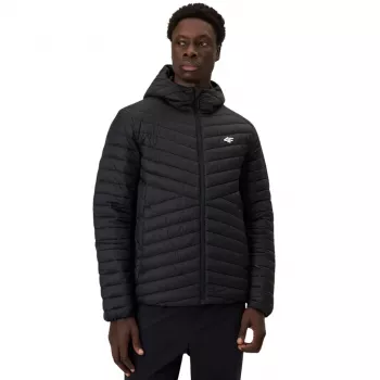 4F vyriška M0852 Deep Black pavasario/vasaros striukė su DWR danga, dydis L