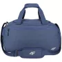4F Unisex Blue Shoulder Bag su reguliuojamu dirželiu ir užtrauktukais