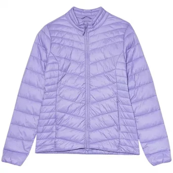 4F Moteriška pūkinė striukė F094 šviesiai violetinė 4FSS23TDJAF094 52S