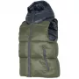4F moteriška khaki dygsniuota liemenė H4Z22 KUDP004 43S, dydis M