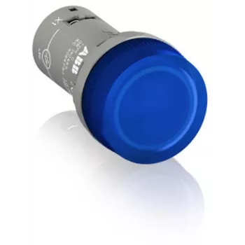 ABB CL2-502L mėlynos spalvos LED signalinė lemputė 24V AC/DC, 22mm montavimas 1SFA619403R5024