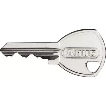 ABUS 65/50 KD spyna - kieto žalvario korpusas, grūdinto plieno lankas, skirtingi raktai
