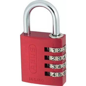 ABUS ABVS48813 kieto žalvario spyną su grūdinto plieno lankeliu, 45 mm, rakinama, 2 raktai