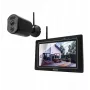 ABUS EasyLook BasicSet belaidė vaizdo stebėjimo sistema – 7 colių monitorius + 1 IP66 kamera, infraraudonųjų spindulių naktinis matymas, 2.4 GHz