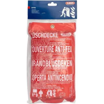 ABUS LD1118 ugnies gesinimo apklotas 100 x 100 cm stiklo pluoštas raudonas DIN EN 1869:2001 86672