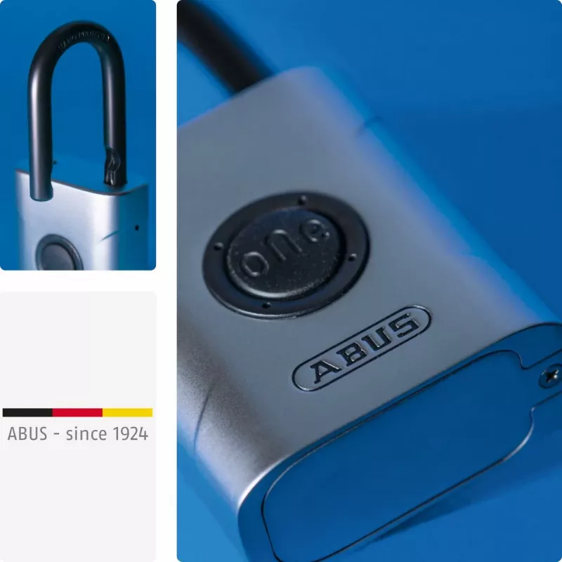 ABUS Security-Center ABEO10000 Bluetooth spynos pakabukas, sidabrinis