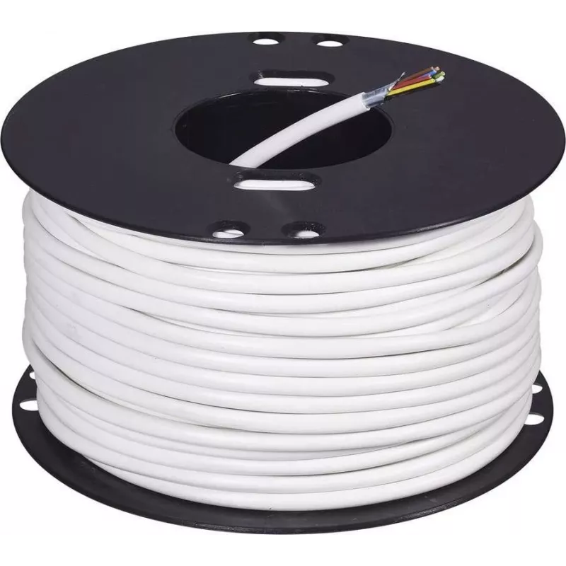 ABUS Security-Center AZ6360 Signalizacijos kabelis 50m Baltas 8 gyslų PVC