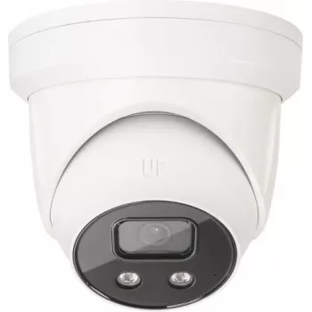 ABUS Security-Center IPCB58511A Tinklo Stebėjimo Kamera - Kupolinė - Lauko - Atspari Oro Sąlygoms - Spalvota Diena & Naktis - 8 MP - 3840 x 2160 - 4K - M12 Lęšio Laikiklis - Fiksuotas Židinio Nuotolis - LAN 10/100 - MJPEG, H.264, H.265 - DC 12V / PoE