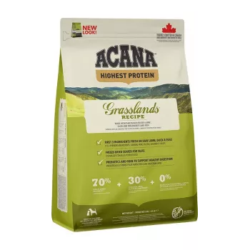 ACANA Highest Protein Grasslands Sausas Šunų Maistas - 2kg