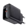 ACEFAST A82 GaN USB-C PD 20W sieninis įkroviklis – juodas