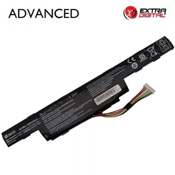 Acer AS16B5J nešiojamojo kompiuterio baterija 5200mAh 14.8V Li-ion 8 elementų, skirta Aspire E5-575/F5-573/V3-575 serijai - juoda