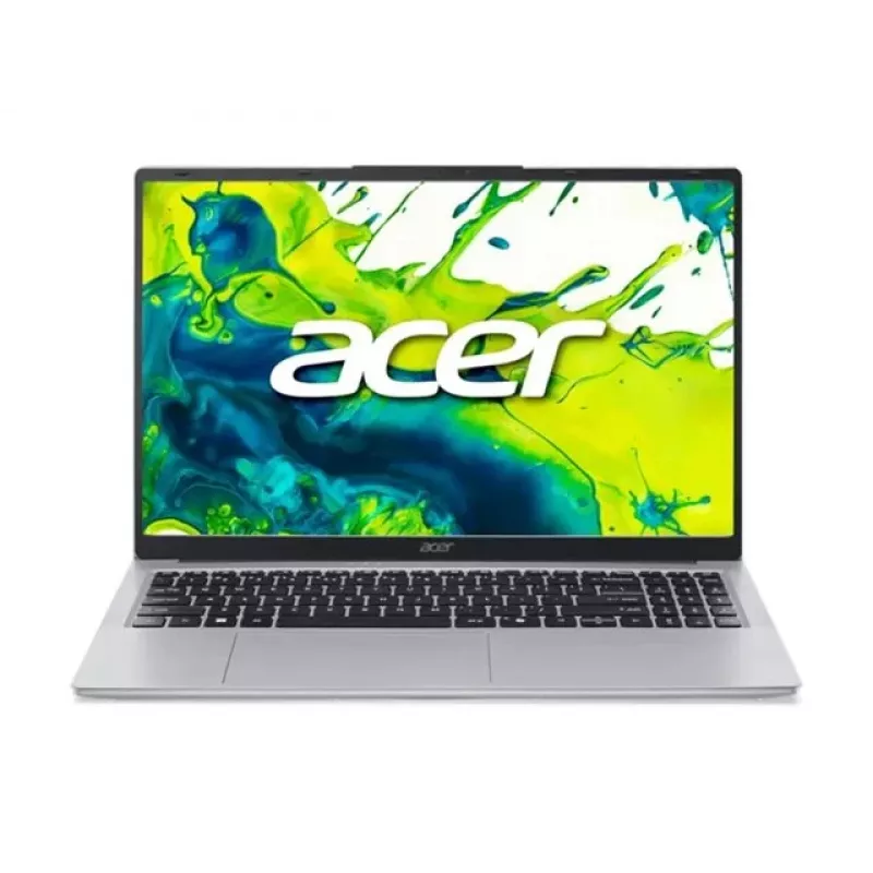 Acer Aspire Lite 15 AL15-54P-55WH nešiojamas kompiuteris, 15,6 inch Full HD, Intel Core Ultra 5 115U, 16 GB LPDDR5X, 512 GB SSD, Intel UHD Graphics, Windows 11 Home, JAV tarptautinė klaviatūra, šviesiai sidabrinis, 24 mėn. garantija