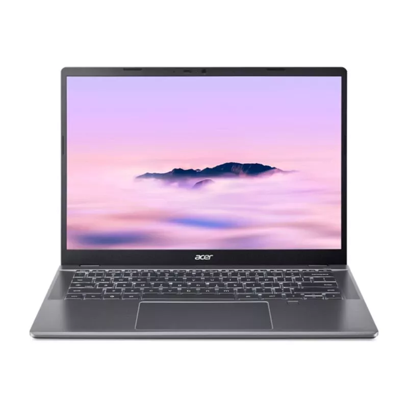 Acer Chromebook Plus 514 CBE594-2T-TCO-35P7 14 colių liečiamas nešiojamas kompiuteris, Intel Core i3-N100, 8GB, 256GB SSD, ChromeOS, QWERTZ