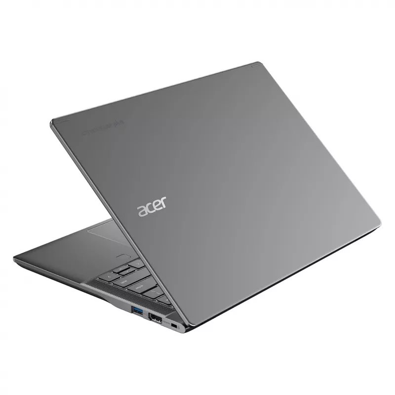 Acer Chromebook Plus 514 CBE594-2T-TCO-35P7 14 colių liečiamas nešiojamas kompiuteris, Intel Core i3-N100, 8GB, 256GB SSD, ChromeOS, QWERTZ