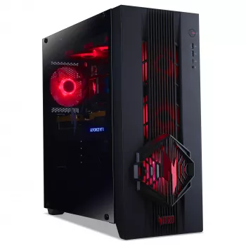 Acer Nitro 70 N70X3D-100 žaidimų stalinis kompiuteris - AMD Ryzen 7 9800X3D, 32GB DDR5, 1TB SSD, RTX 5070, Windows 11 Home