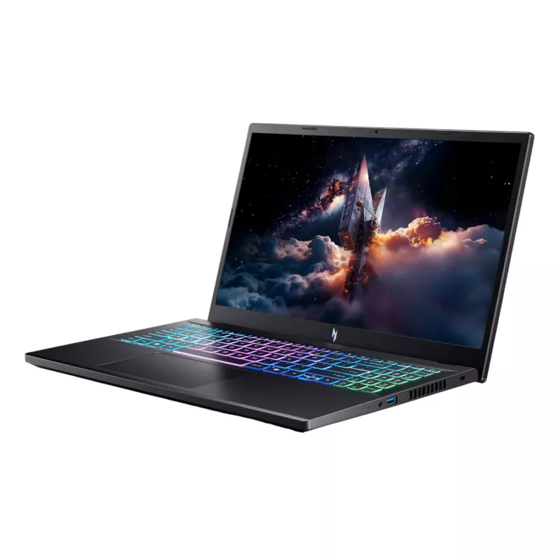 Acer Nitro V 15 ANV15-A31-R1P4 žaidimų nešiojamas kompiuteris, 15,6 colio Full HD IPS 165Hz, AMD Ryzen 7 170, 16GB DDR5, 512GB SSD, GeForce RTX 5050 8GB, Windows 11 Home