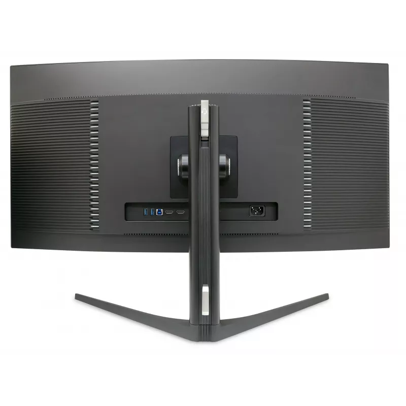 Acer Predator X34QXC Ergo OLED 86 cm 34 colų lenktas WQHD ZeroFrame OLED 360 Hz 21:9 0,03 ms (GTG) 1300 nitų 2x HDMI 2.1 2x DP 1x USB-C įmontuoti garsiakalbiai