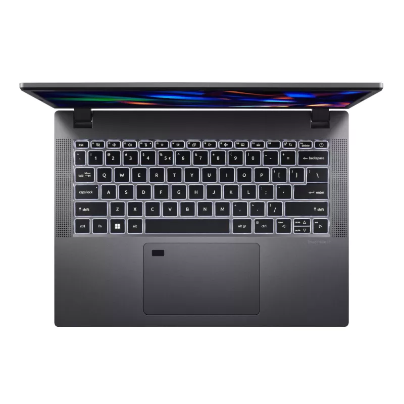 Acer TravelMate P2 14 nešiojamas kompiuteris | Intel Core i7-1355U | 8GB DDR4 | 1TB NVMe SSD | 14 colių FHD IPS | Windows 11 Pro | Shale Black
