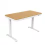 ACJ ACTIVEJET elektrinis reguliuojamo aukščio stalas 120x60 ET119S Baltas/Ąžuolas