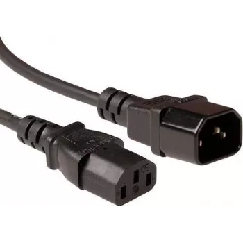 ACT AK5214 1,2 m C14 į C13 maitinimo laidas, juodas