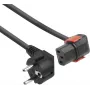 ACT AK5257 maitinimo laidas juodas 3 m CEE 7/7 į C13