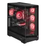 Actina stalinis kompiuteris AMD Ryzen 5 5600 16GB DDR4 500GB SSD NVIDIA GeForce RTX 5060 Windows 11 Home Midi Tower Black