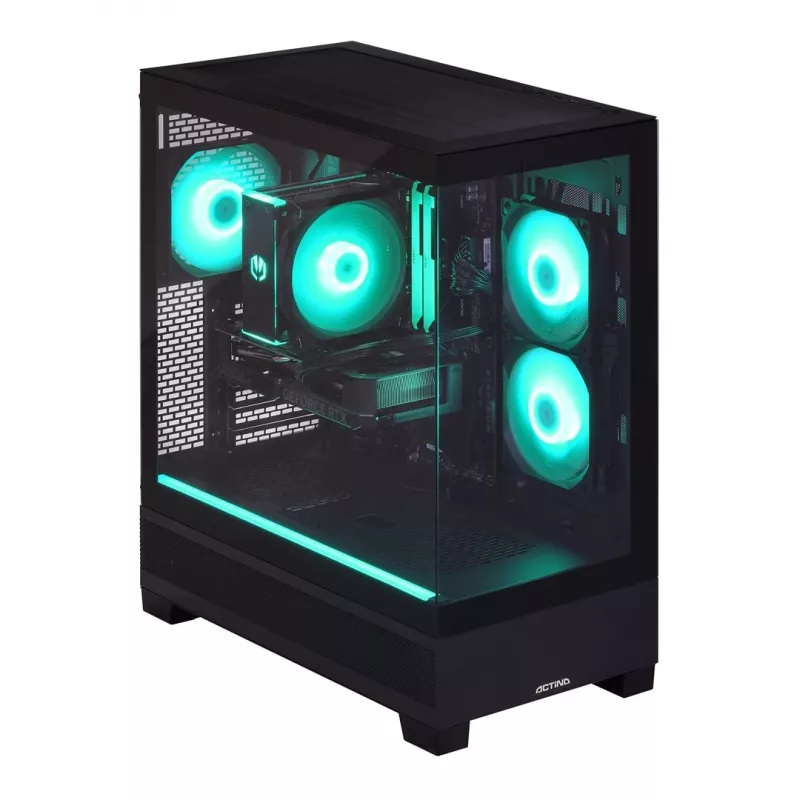 Actina PC AMD Ryzen 5 7500F 16GB DDR5 1TB SSD AMD Radeon RX 7900 GRE Windows 11 Home Midi Tower juodos spalvos