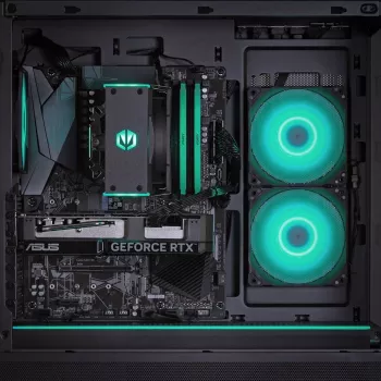 Kompiuteris ACTINA PC AMD Ryzen 5 7600 32 GB DDR5-SDRAM 1 TB SSD NVIDIA GeForce RTX 5070 Midi Tower Juodas