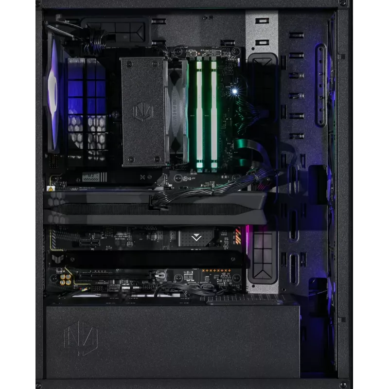 Kompiuteris Actina PC AMD Ryzen 5 7600X3D 32 GB DDR5-SDRAM 2 TB SSD NVIDIA GeForce RTX 5070 Midi Tower Black
