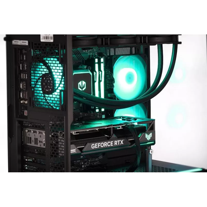 Kompiuteris Actina PC AMD Ryzen 7 7800X3D 32 GB DDR5-SDRAM 1 TB SSD NVIDIA GeForce RTX 5070 Ti Midi Tower Black
