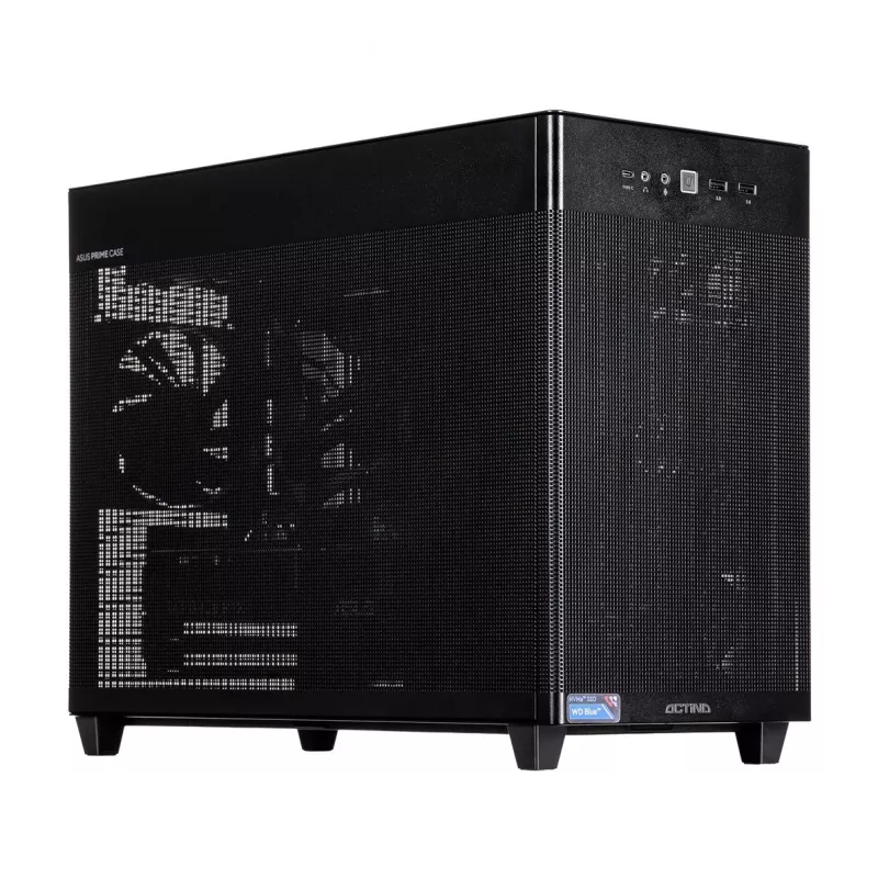 Kompiuteris ACTINA PC AMD Ryzen 7 7800X3D 32 GB DDR5-SDRAM 1 TB SSD NVIDIA GeForce RTX 5070 Ti Mini Tower Black