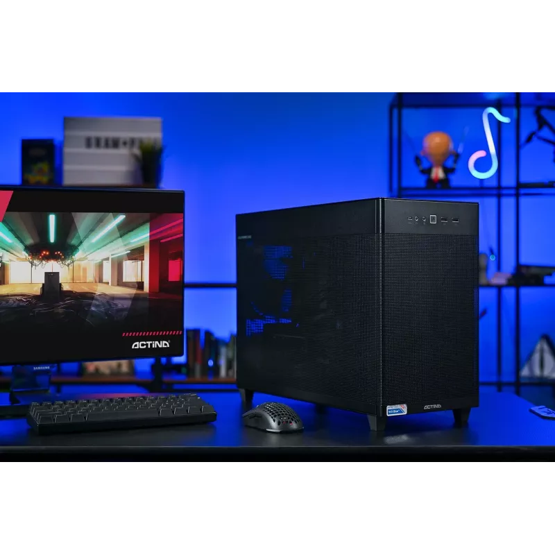Actina PC AMD Ryzen 7 8700F 32 GB DDR5-SDRAM 1 TB SSD NVIDIA GeForce RTX 5070 Mini Tower Black