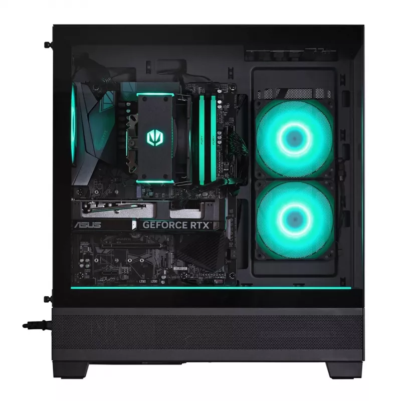 Kompiuteris Actina PC AMD Ryzen 7 8700F 32 GB DDR5-SDRAM 1 TB SSD NVIDIA GeForce RTX 5070 Ti Midi Tower Black