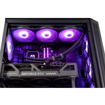 Actina PC AMD Ryzen 7 9800X3D 32 GB DDR5-SDRAM 2 TB SSD NVIDIA GeForce RTX 5090 Midi Tower Black