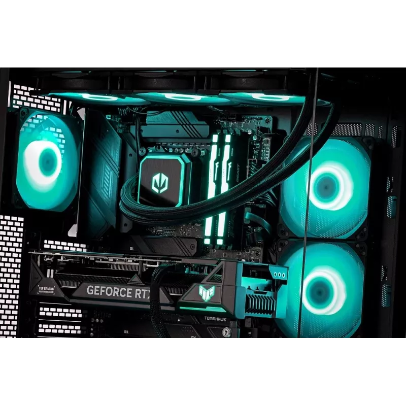 Kompiuteris Actina PC AMD Ryzen 7 9800X3D 32 GB DDR5-SDRAM 2 TB SSD NVIDIA GeForce RTX 5090 Midi Tower Black